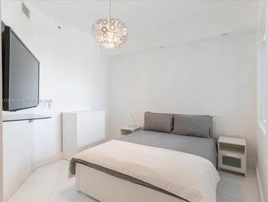 Enjoy unobstructed views of the bay and the Miami Beach skyline