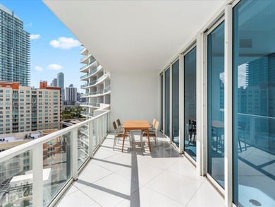 Enjoy unobstructed views of the bay and the Miami Beach skyline