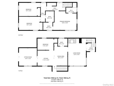Stunning water views! This 4 bedroom, 2 full bath Colonial is - photo 35
