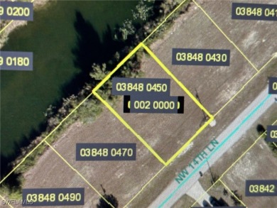 Cape Coral Lakes Area Lot For Sale in Cape Coral Florida