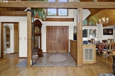 Stunning custom cedar home on 5 level acres offering the perfect - photo 9