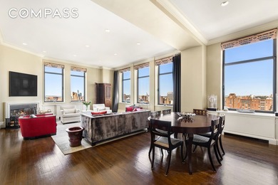 This duplex penthouse residence feels like a townhouse in the - photo 1