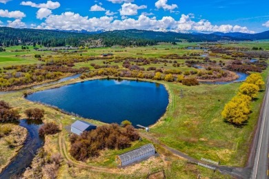(private lake, pond, creek) Acreage Sale Pending in New Meadows Idaho