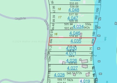 Lewis Smith Lake Lot For Sale in Double Springs Alabama