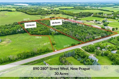 (private lake, pond, creek) Acreage For Sale in New Prague Minnesota