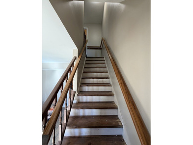 The house is located on a beautiful corner lot. Fenced in yard