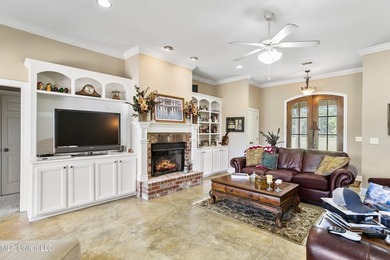 This custom-built equestrian property in Terry offers a - photo 16