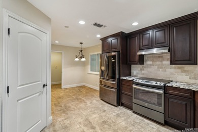 This beautifully updated single-story home sits in San Antonio's