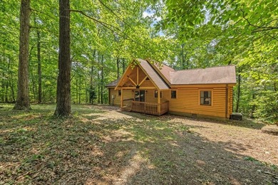 Peace and quiet and beauty surround this Honest Abe log home - photo 2