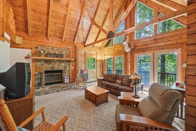 Peace and quiet and beauty surround this Honest Abe log home - photo 6