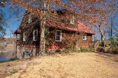 Authentic log cabin on Smith Lake nestled in the woods on a - Lake Home For Sale in Arley, Alabama