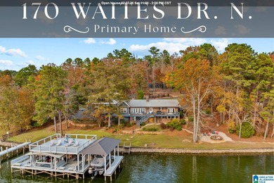 Logan Martin Lake Home For Sale in Cropwell Alabama