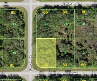 Port Charlotte Waterway Area Lot For Sale in Port Charlotte Florida