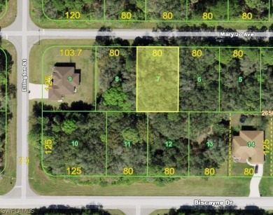 Port Charlotte Waterway Area Lot For Sale in Port Charlotte Florida