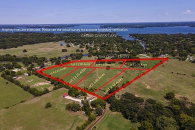 Cedar Creek Lake Acreage For Sale in Tool Texas