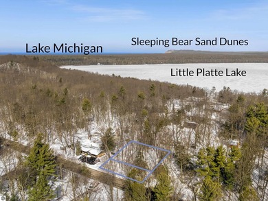 Little Platte Lake Lot For Sale in Honor Michigan