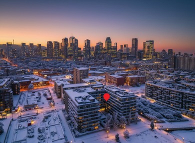 St Lawrence River Condo For Sale in Montréal (Le Sud-Ouest) QC