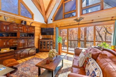 Escape to this beautifully crafted 2BR/2.5BA, 2.5-story cabin