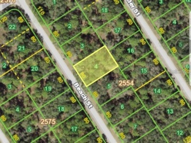 Port Charlotte Waterway Lakes Area Lot For Sale in Port Charlotte Florida