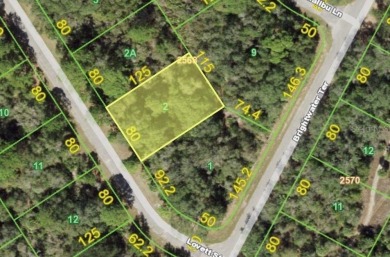 Port Charlotte Waterway Lakes Area Lot For Sale in Port Charlotte Florida