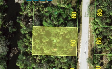 Port Charlotte Waterway Lakes Area Lot For Sale in Port Charlotte Florida