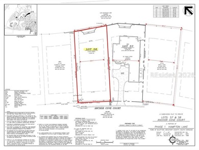 Premium waterfront homesite in Hampton Lake featuring a private - photo 16