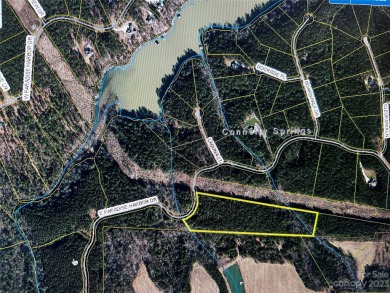 Lake Acreage Sale Pending in Connelly Springs, North Carolina