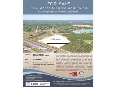 13.5 acres zoned General Commercial (GC-3) in unincorporated Bay - photo 11