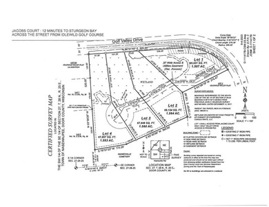 Door County acreage lot with a nature preserve and buildable - photo 8