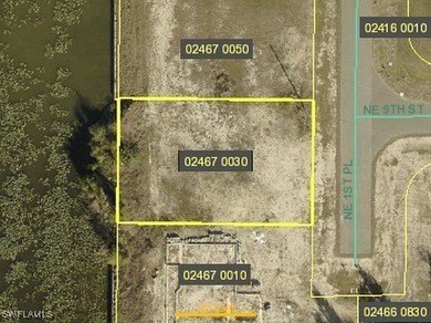 Cape Coral Area Lot For Sale in Cape Coral Florida