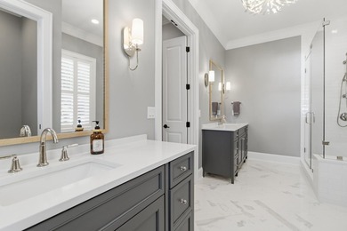 This Southern coastal chic family home is situated on a .4-acre - photo 43