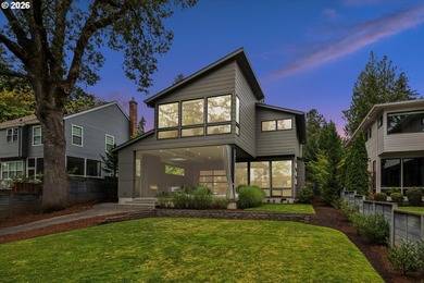 Tucked thoughtfully back from the street, this striking modern - photo 45