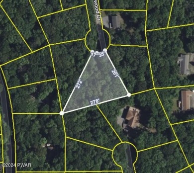 Valley View Lake Lot For Sale in Hawley Pennsylvania