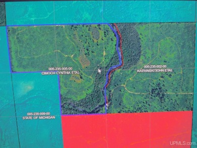(private lake, pond, creek) Acreage Active Under Con in Crystal Falls Michigan
