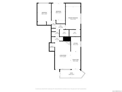 Ground-level 3-bedroom 2-bath in pristine condition. Totally - photo 36