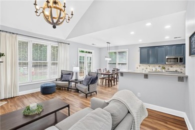 The kitchen's slate blue cabinetry is the kind of choice you - photo 12