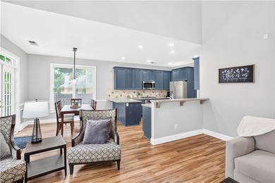 The kitchen's slate blue cabinetry is the kind of choice you - photo 13