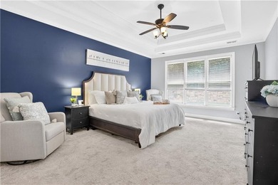 The kitchen's slate blue cabinetry is the kind of choice you - photo 23