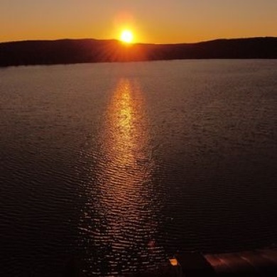 Sunsets forever! Sandy Beach, Shallow entry-Deeded Beach - Lake Home For Sale in Caroga Lake, New York