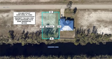 Cape Coral Lakes Area Lot For Sale in Cape Coral Florida