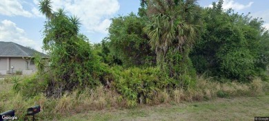 Port Charlotte Waterway Lakes Area Lot For Sale in Port Charlotte Florida