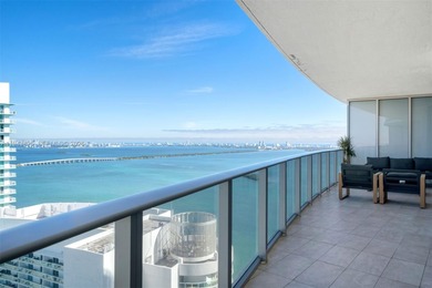 Enjoy expansive open bay views from the 48th floor at Aria on