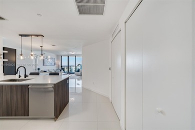 Enjoy expansive open bay views from the 48th floor at Aria on