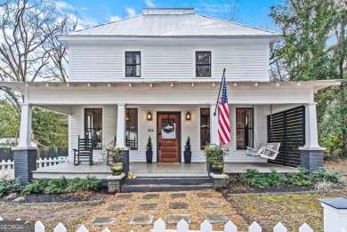 If you are a fan of historic homes, this completely remodeled - Lake Home For Sale in Greensboro, Georgia