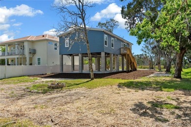 This brand-new stilt home sits on a deep-water canal in the - photo 39