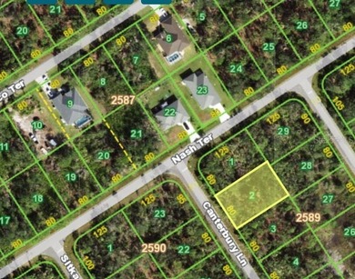 Port Charlotte Waterway Area Lot For Sale in Port Charlotte Florida