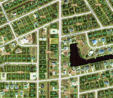 Port Charlotte Waterway Lakes Area Lot For Sale in Port Charlotte Florida