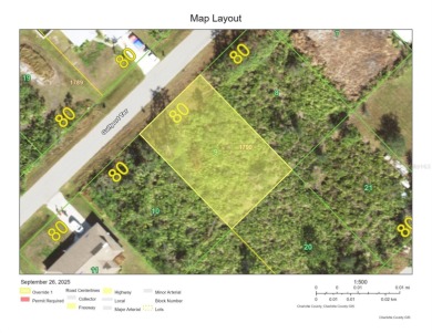Port Charlotte Waterway Lakes Area Lot For Sale in Port Charlotte Florida