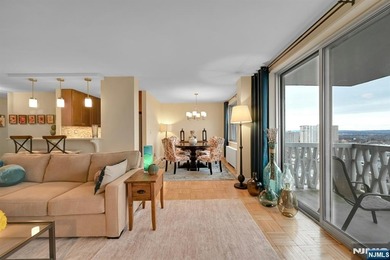 Beautifully appointed, this west facing, high floor large one