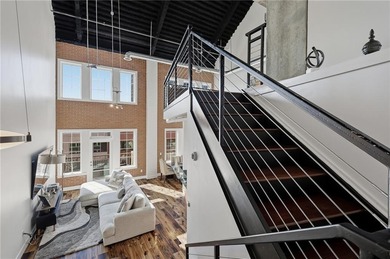 True two-story modern loft in the heart of Atlantic Station with